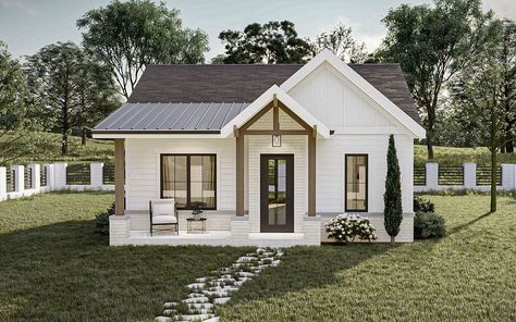 Small House Layout Shouse Barndominium, Barn Plan, Luxury Plan, Post Frame, Casa Exterior, Cottage Plan, Farmhouse House, Cottage House, House Plans Farmhouse