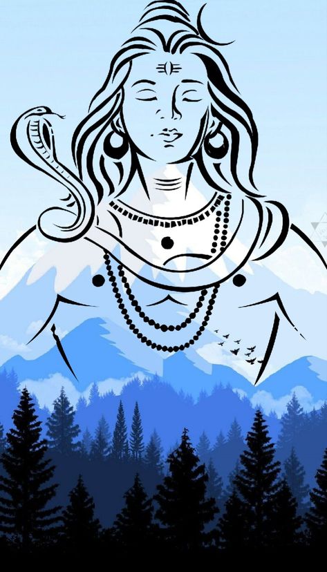 Bhole Baba (Shiva Shankar) meditating... Adiyogi 💐 Shiv Outline, Shiva Outline Drawing, Shankar Bhagwan Painting, Adiyogi Shiva Sketch, Shankar Bhagwan Drawing, Adiyogi Shiva Drawing, Adiyogi Drawing, Shiv Ji Sketch, Bholenath Drawing