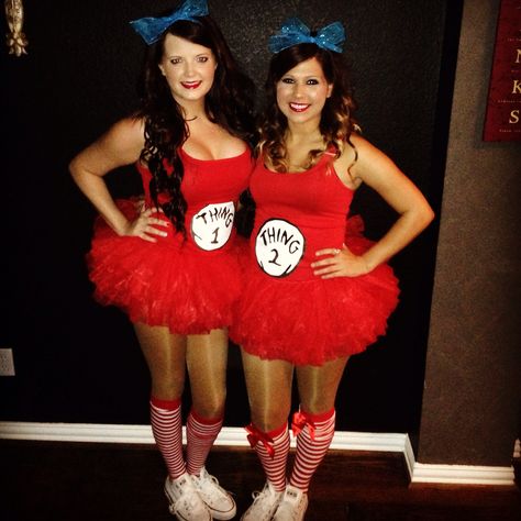 Thing 1 and Thing 2 costumes Think 1 And Thing 2 Costume, Thing 1 And Thing 2 Costumes For Women, Thing 1 Thing 2 Costume Women, Thing 1 Thing 2 Costume, 2 Person Costumes, Thing 2 Costume, Madeline Costume, Two Person Halloween Costumes, Thing 1 And Thing 2