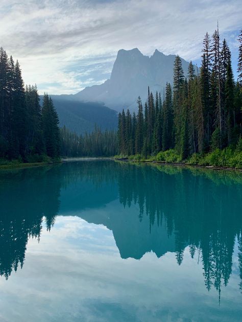 Water Reflection Photography, Yoho National Park Canada, Canada Dream, Nature Landscape Pictures, Photos Black And White, Yoho National Park, Lake Photography, Reflection Photography, Emerald Lake