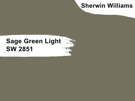 Sherwin Williams Sage Green Light paint color is a splendid beautiful light green color that appears mystifying. This beautiful paint will automatically make any space it covers appear dainty and regal. It has an LRV of 16, so it goes well with low-toned colors and forms a distinct contrast with light-toned colors. Sage Green Light Sherwin Williams Exterior, Sw Sage Green Light, Sherwin Williams Sage Green Light, Sage Green Sherwin Williams, Sage Green Light Sherwin Williams, Sherwin Williams Sage Green, Light Olive Green Paint, Sherwin Williams Sage, Best Sage Green Paint Colors