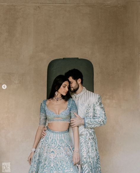 Alanna Panday, Couples Candid Photography, Indian Wedding Pictures, Indian Bridesmaid Dresses, Indian Wedding Poses, Bride Photos Poses, Sangeet Outfit, Wedding Photoshoot Props, Couple Engagement Pictures