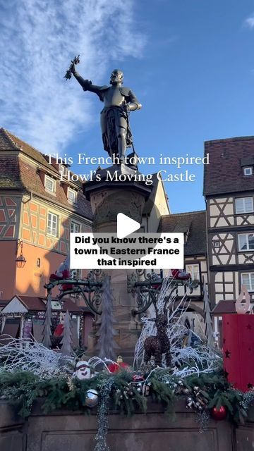 Marcus & Chelsey on Instagram: "This French town is known to have inspired Howl’s Moving Castle!

The Alsace region of France is home to countless picturesque towns like Colmar and is a region we highly recommend visiting when in France. 

Colmar is located just 30 minutes away from Strasbourg by train & makes for a perfect day trip. 

We’re planning a group trip to the south of France so drop us a DM if you want to find out more!

👉 Follow @voyagewithmc for more unmissable spots in France.

#francetravel #alsace #colmar #visitfrance #francetourisme #francetourism" Brighton Townhouse, French Town, Group Trip, Visit France, The South Of France, Howls Moving Castle, Group Travel, Colmar, A Perfect Day