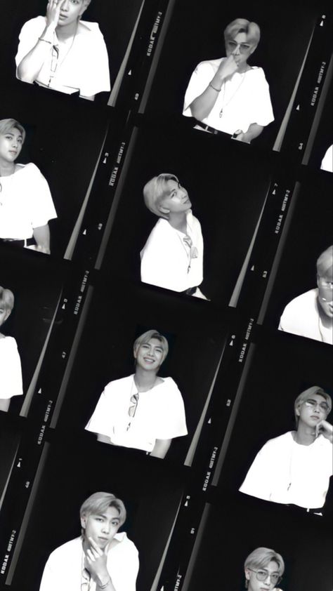 Namjoon Wallpaper Lockscreen Boyfriend, Bts Photobooth, Rm Lockscreen, Namjoon Aesthetic, Namjoon Wallpaper, Bts Core, Kpop Backgrounds, Bts Wallpaper Lyrics, Bts Rap Monster