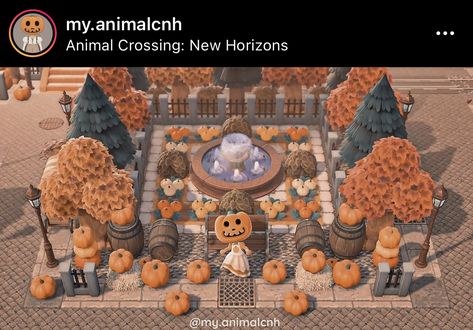 Acnh Thanksgiving, Acnh Halloween Island Ideas, Acnh Horror, Acnh 2023, Fall Acnh, Halloween Acnh, Acnh Autumn, Acnh Spooky, Acnh Halloween