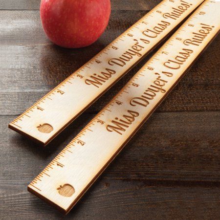 Wood Ruler, Personalized Office Supplies, Teacher Graduation Gifts, Teacher Graduation, Engraved Wedding Gifts, Graduating Teacher, Laser Engraved Gifts, John Adams, Teacher Personalized