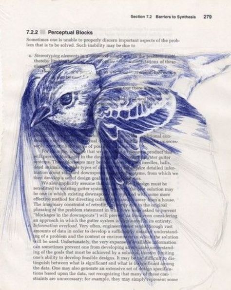 Ballpoint Pen Art, Sketch Ideas, Arte Sketchbook, Bird Drawings, Pen Art, Book Page, A Drawing, Art Plastique, Pencil Drawing