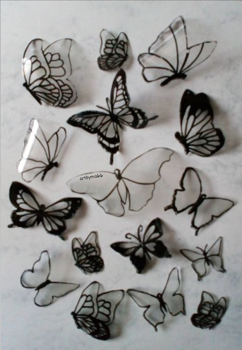 Plastic Bottle Butterflies. Artbyma66 Butterfly Plastic Bottle, Recycled Plastic Bottle Art Diy Projects, Recycled Crafts Plastic Bottles, Plastic Bottle Butterflies, Repurpose Plastic Bottles, Plastic Bottle Repurpose, Recyclable Art Projects, Diy Plastic Bottle Ideas, Plastic Bottle Crafts Flowers