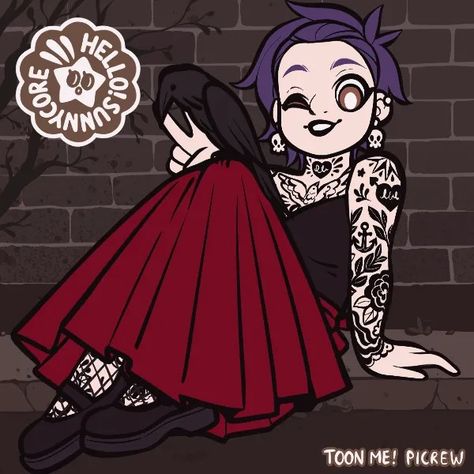 Sally Face Picrew, Goth Picrew, Simply Plural, Pic Crew, Ruby Gloom, Picrew Links, Oc Maker, Avatar Creator, Avatar Maker