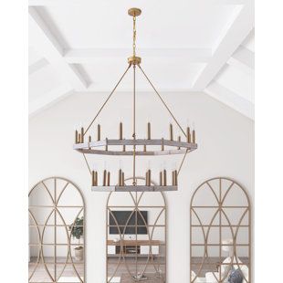 Two Tier Chandelier Living Room, Extra Large Foyer Chandelier, Two Story Living Room Chandelier, Extra Large Chandelier, Hallway Paneling, Large Chandelier High Ceilings, Large Foyer Chandeliers, Modern Farmhouse Pendant Lighting, House Entryway