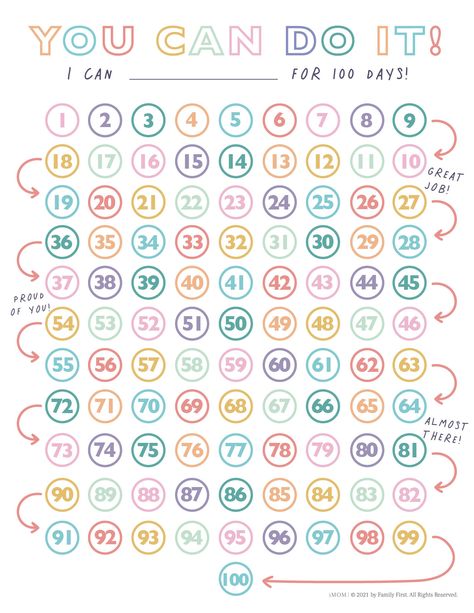 180 Days Challenge, 100 Day Chart, 100 Day Countdown Printable, 100 Day Tracker Printable Free, 100 Day Challenge Ideas, 100 Day Challenge Printable, 100 Day Tracker, 100 Days Challenge Printable, Ipon Challenge For Students