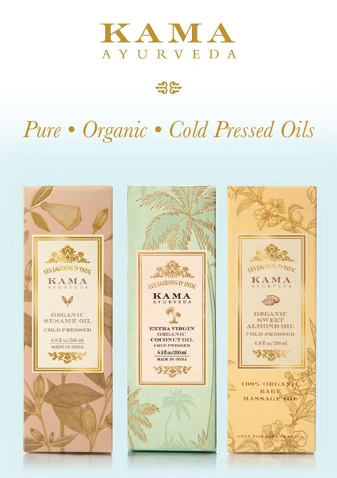 Kama Ayurveda Packaging, Ayurveda Packaging Design, Ayurvedic Packaging Design, Coconut Oil Packaging Design, Ayurveda Branding, Ayurveda Packaging, Agarbatti Packaging Design, Coconut Oil Packaging, Organic Packaging Design