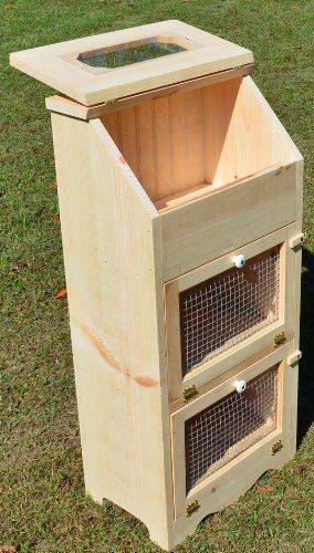 Wood Vegetable Bin, Potato Bin Diy Plans, Potato And Onion Bin Diy, Potato And Onion Bin Plans, Diy Potato And Onion Storage, Potato Box Storage, Diy Potato Storage, Potato And Onion Storage Ideas, Potato Bin Diy