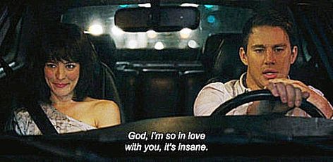 The Vow (2012). Paige Collins is played by Rachel McAdams and Leo Collins is played by Channing Tatum. Paige: “Did you just fart?” Leo: “No.” Paige: “Oh.” Leo: “Maybe a little.” Paige closes her passenger side window. Leo: “That is so twisted. But totally romantic. God, I'm so in love with you, it's insane.” The Vow, Funny Relationship Memes, Movie Lines, Film Quotes, Tv Quotes, Relationship Memes, When You Love, So In Love, Hopeless Romantic