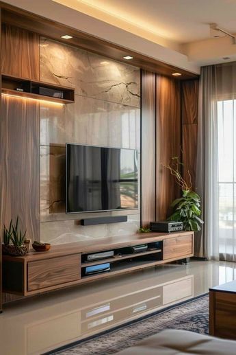 tv unit designs color combination 2024 Latest Tv Wall Unit Designs, Tv Wall Unit Designs, Latest Tv Unit Designs, Tv Unit Cabinet, Tv Wall Cabinet, Tv On The Wall, Tv Unit Ideas, Tv Unit Designs, Tv Showcase