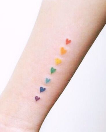 Pride Support Tattoo, Pride Ally Tattoo Ideas, Pride Tattoo Black And White, Pride Heart Tattoo, Pride Tattoo Ideas Simple, Pride Month Tattoos, Ally Tattoo Lgbtq, Pride Ally Tattoo, Small Lesbian Tattoos