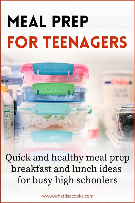 Meal prep for teens: top 10 ideas for school lunch meal prep for high school students. What to make for teens for lunch. How to pack lunch for teens. Meal Prep For High School, Packed Lunch Ideas For High School, Teenage School Lunch Ideas, Teenage Lunch Ideas For School, School Lunch For High Schoolers, Teenage Lunches Ideas, Meal Prep For Teens, Lunch For School Teenagers, Teen Lunches For School