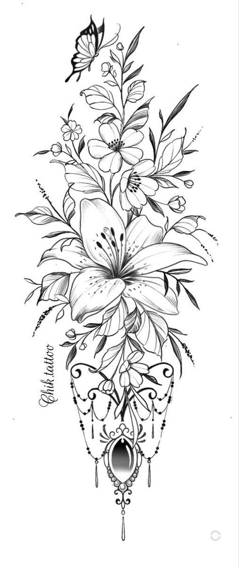 Hip Floral Tattoos Women, Mandala Tattoo Design Women Leg, Floral Tattoo Design Drawings, Front Arm Tattoo Woman, Mandala Flower Tattoo Design, Shoulder Floral Tattoo, Floral Com Mandala, Small Tattoos Minimalist, Sleeve Flower Tattoo