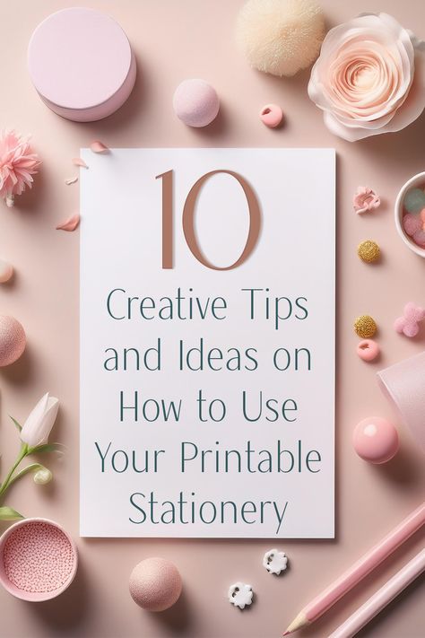 Are you looking for ways to make the most of your printable stationery? The stationery can be used in a variety of creative ways.

Here are 10 creative tips and ideas on how to use your printable stationery once it’s printed: Letter Stationery, Stationery Ideas, Beautiful Stationery, Printable Stationery, Personalized Letters, Being Used, How To Use, Stationery, 10 Things