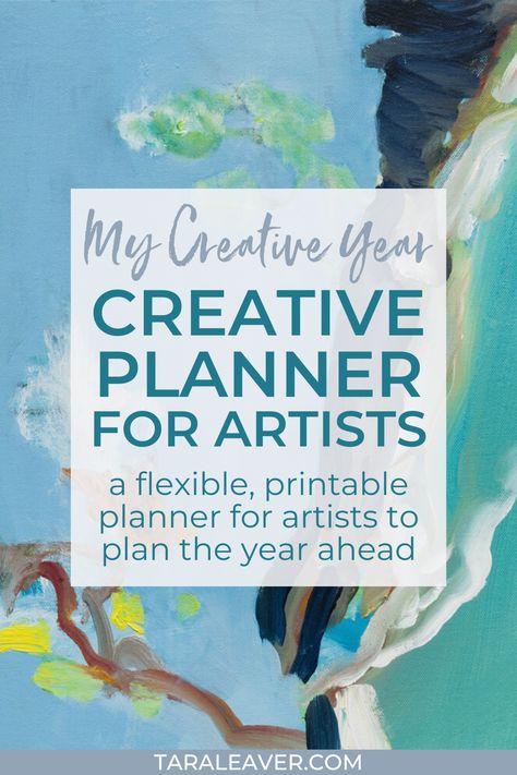 Art Project Planner, How To Be An Artist, Artist Planner, Watercolour Practice, Yearly Planner Printable, Artist Motivation, Artist Lifestyle, Self Trust, Creative Confidence