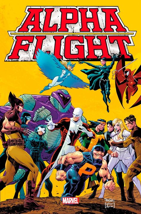 Alpha Flight vol 5 #2 | Homage variant cover by Dan Panosian Hero Up, Bryan Hitch, John Romita Jr, Alpha Flight, The Fury, George Perez, Fantasy Comics, Avengers Memes, Variant Covers