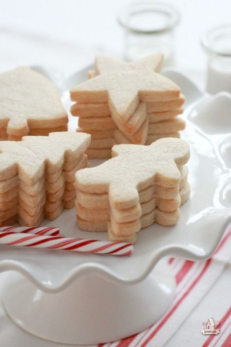 Snickerdoodle Cut-Out Cookie Recipe | Sweetopia Roll Out Snickerdoodle Cookies, Shaped Snickerdoodle Cookies, Unique Cutout Cookie Recipes, Snickerdoodle Cutout Cookies, Snickerdoodle Roll Out Cookies, Snickerdoodle Shortbread Cookies, Cinnamon Sugar Cookies Cut Out, Snickerdoodle Sugar Cookies Cut Out, Snickerdoodle Sugar Cookies