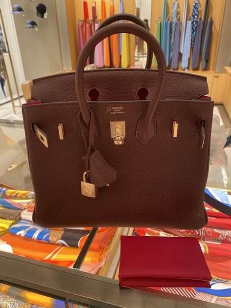 Hermes Special Order, Hermes Birkin 25, Horse Shoe, Birkin 25, Rose Gold Hardware, Fall Wardrobe, Hermes Birkin, Birkin Bag, Kate Spade Top Handle Bag