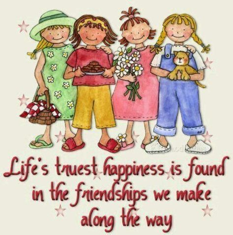 60 amazing quotes, sayings & phrases that express the bond between friends. Friends are family that aren't blood related and these quotes will help explain that. Friends Drawing, Special Friend Quotes, Friend Poems, Sayings And Phrases, Friendship Humor, Friend Friendship, Card Sentiments, I Love My Friends, True Happiness