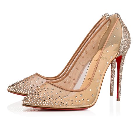 Louboutin Online, Glass Slippers, Expensive Shoes, Fancy Nancy, Louboutin Heels, Christian Louboutin Heels, Christian Louboutin Women, Red Sole, Stiletto Pumps