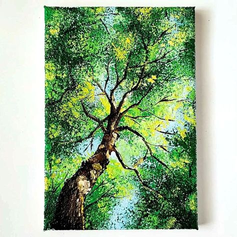 Beautiful Scenery Under the Trees Acrylic Painting | art, work of art, art of painting | Beautiful Scenery Under the Trees Acrylic Painting #art #artist #artwork #acrylic #painting #eldrawingarts #paintingartwork #acrylicpainting #treeslandscape | By El Drawing Arts Blue Bungalow, Art Of Painting, Drawing Arts, Artwork Acrylic, Inspiration Painting, Painting Inspo, Painting Tutorials, Diy Canvas Art Painting, Art Inspiration Painting