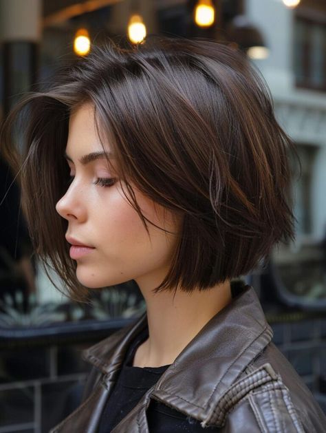 Bob Hair Thick Hair, Short French Bob Thick Hair, French Bob Thick Hair, Bobs For Thick Hair, Bob Haircuts For Thick Hair, Shoulder Length Bob Haircut, Thick Natural Hair, Blonde Bob Haircut, Haircuts For Thick Hair