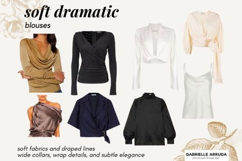 Dramatic Kibbe Style, Kibbe Soft Dramatic, Soft Dramatic Kibbe, Dramatic Clothes, Soft Classic Kibbe, Kibbe Style, Dramatic Fashion, Style Analysis, Dramatic Hair