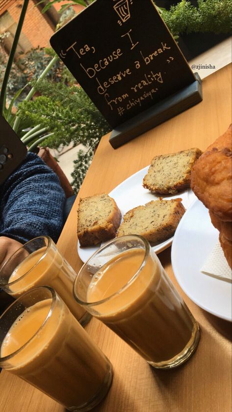 #tea #masalatea #bananabread #doughnut #teabreak #nepalifoodie #morning #foodie #nepal #chiyasiya #pinterest Restaurants Snap, Morning Tea Snap, Tea Snap, Morning Snap, Grammar Tenses, Crocs Fashion, Instagram Snap, Moon Pictures, Tea Break