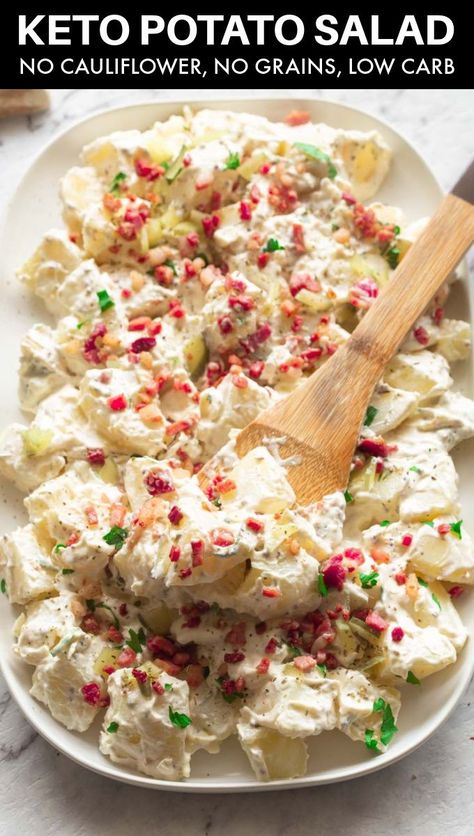 Turnip Potato Salad, Keto Baked Potato Substitute, Keto Recipes Veggies, Rutabaga Potato Salad, Keto Biotic Recipes, Cauliflower Potato Salad Keto, Keto Potatoes Recipes, Low Carb Potato Salad, Keto Rutabaga Recipes