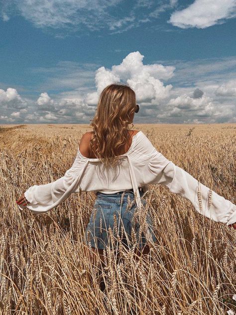 Wheat Field, The Sky, Wheat