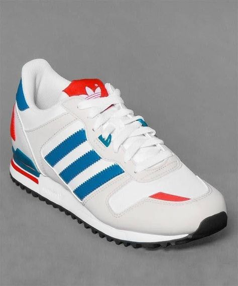 Trendy Shoes Sneakers Men, Mens Fashion Shoes Sneakers, Cool Shoes For Men, Adidas Classic Shoes, Adidas Zx 700, Shoes Sneakers Men, Adidas Shoes Mens, Trendy Shoes Sneakers, White Leather Shoes