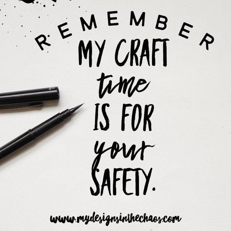 Craft Memes Round 2 - My Designs In the Chaos Craft Room Quotes Funny, Craft Sayings Quotes, Craft Memes Funny, Crafting Memes Funny, Craft Room Quotes, Craft Quotes Funny, Crafting Sayings, Quote Crafts, Crafting Humor