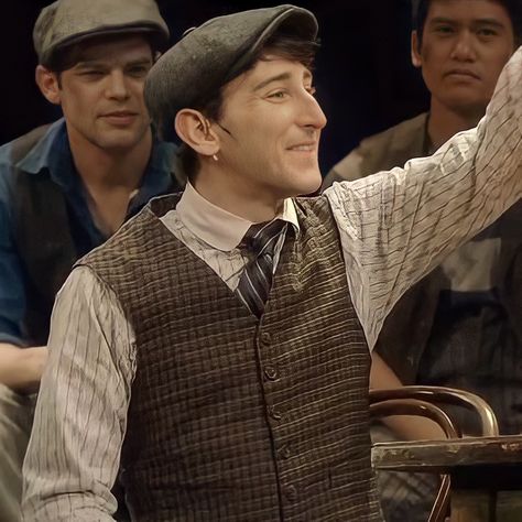 Davey Newsies Broadway, Newsies Broadway Icons, Davey Jacobs Newsies, David Jacobs Newsies, Newsies Davey, Davey Newsies, Davey Jacobs, Newsies Live, Ben Fankhauser