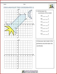 4 Quadrant coordinates rocket picture Coordinate Grid Pictures, Coordinate Plane Pictures, Space Worksheets, Coordinate Plane Activity, Coordinate Plane Worksheets, Graph Worksheet, Plotting Points, Coordinate Geometry, 6th Grade Worksheets