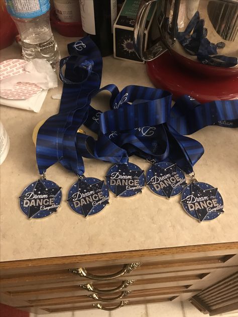 1st Place Dance Trophy, Dance Competition Awards, Dance Awards Aesthetic, Dance Medals, Dance Trophies, Dance Trophy, Dance Goals, Pinterest Vision Board, Gymnastics Medals