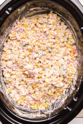 Mexican Street Corn In A Bowl, Mexican Street Corn Instant Pot, Esquites Recipe Crockpot, Cinco De Mayo Crockpot Recipes, Slow Cooker Street Corn, Slow Cooker Street Tacos, Slow Cooker Mexican Street Corn, Crockpot Mexican Recipes, Slow Cooker Corn Casserole