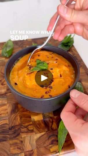 50K views · 4K reactions | ROASTED SWEET POTATO SOUP 🤤 save this for later trust me 

Ingredients:
-2 large (or 3 small) sweet potatoes, halved
-4 medium carrots, cut into large pieces
-1 leek, white part only, sliced and rinsed 
-1 large red bell pepper
-1 head of garlic
-1/2 cup pumpkin puree
-1 cup broth (chicken or veggie)
-1/2 teaspoon ground cinnamon
-1 can (14 oz) full-fat coconut milk (plus extra for drizzling)
-1/4 teaspoon red pepper flakes (optional, for heat)
-Olive Oil (evoo)
-Salt and pepper to taste
-Fresh herbs (like parsley or cilantro) for garnish
-Optional: toasted seeds or nuts for a crunchy topping

Steps:
-Preheat your oven to 400°F
-Place the sweet potatoes, carrots, and red bell pepper on a baking sheet. Drizzle generously with olive oil, and season with salt and p Roasted Sweet Potato Soup, Broth Chicken, Roasted Sweet Potato, Potatoes Carrots, Garlic Head, Sweet Potato Soup, Easy Bread Recipes, Easy Bread, Roasted Sweet Potatoes