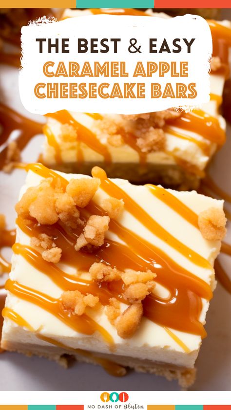 Carmel Apple Cheesecake Bar, Carmel Apple Bars Easy, Carmel Apple Bar Halloween, Granny Smith Apple Recipes, High Snacks, Easy Apple Cheesecake, Rosemary Jelly Recipe, Granny Smith Apples Recipes, Carmel Cheesecake