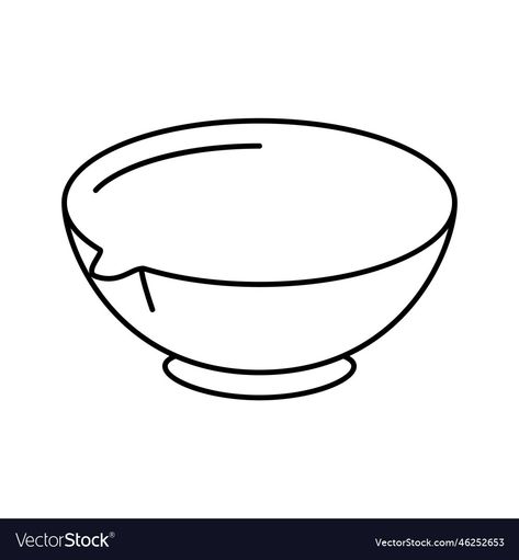 Evaporating Dish Drawing, Evaporation Drawing, Laboratory Drawing, Dish Drawing, Lab Apparatus, Brain Diagram, Black Illustration, Line Icon, Transparent Png