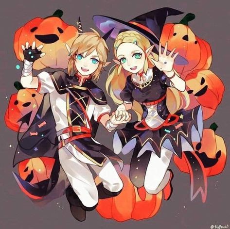 Zelda Halloween, Link Zelda Art, Helloween Wallpaper, Link Halloween, Princesa Zelda, Ben Drowned, Hyrule Warriors, Link Zelda, Zelda Art