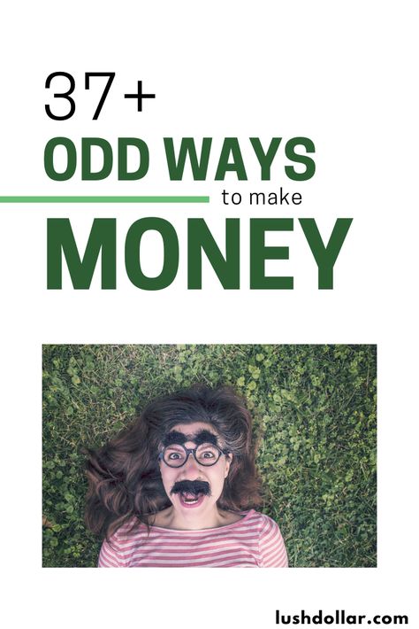 I found 37+ odd ways to make money online and off.  All legal.  Many are fast.  Check it out! Odd Jobs To Make Money, Unique Ways To Make Money, Weird Ways To Make Money, Typing Jobs From Home, Earn Money Online Free, Career Ideas, Typing Jobs, Odd Jobs, Earn Money Online Fast