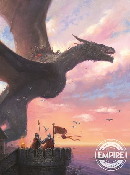 Asoiaf Dragons, Balerion The Black Dread, Game Of Thrones Dragons, Ancient Dragon, Got Dragons, Targaryen Art, Asoiaf Art, Gra O Tron, Game Of Thrones Art