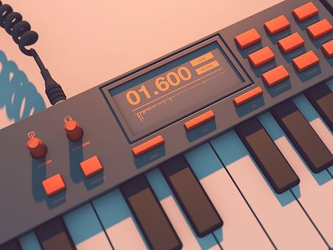 Tom Stickers, Synth Aesthetic, Drooling Emoji, Keyboard Aesthetic, Musical Keyboard, Card Wallpaper, Ryan Adams, Cute Music, Sonic Blue