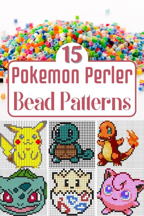 Pokemon Perler Bead Patterns Perler Bead Patterns Free, Pokemon Perler Bead Patterns, Bead Patterns Free, Perler Bead Pokemon Patterns, Easy Pokemon, Hama Beads Pokemon, Pokemon Perler, Pokemon Bead, Easy Perler Bead Patterns