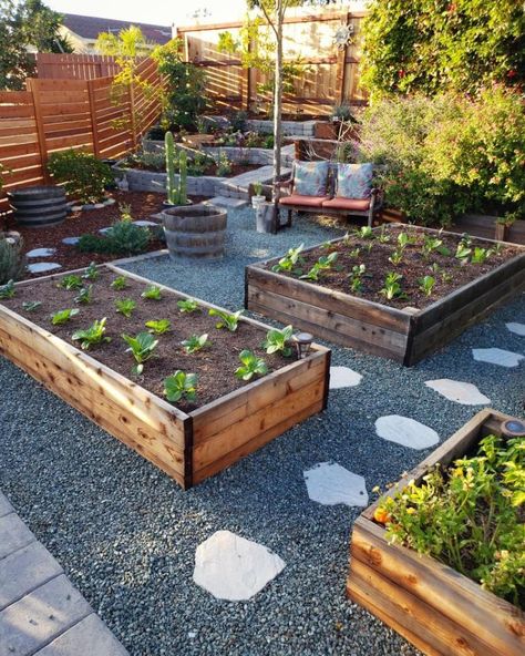 Beautiful Raised Garden Beds, Garden Homestead, Building Raised Garden Beds, Building A Raised Garden, Garden Wallpaper, Have Inspiration, Vegetable Garden Design, Backyard Garden Design, Front Yard Garden